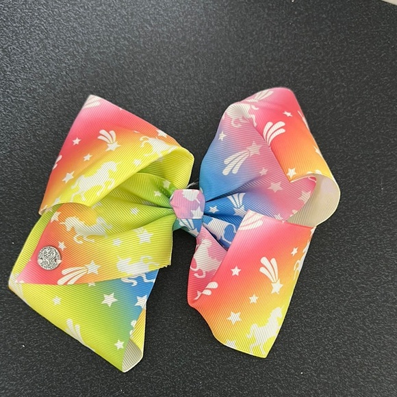 JoJo Siwa Rainbow Unicorn Hair Bow - Picture 1 of 1
